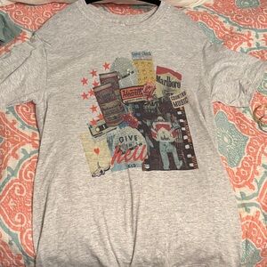 Gray Graphic T-Shirt